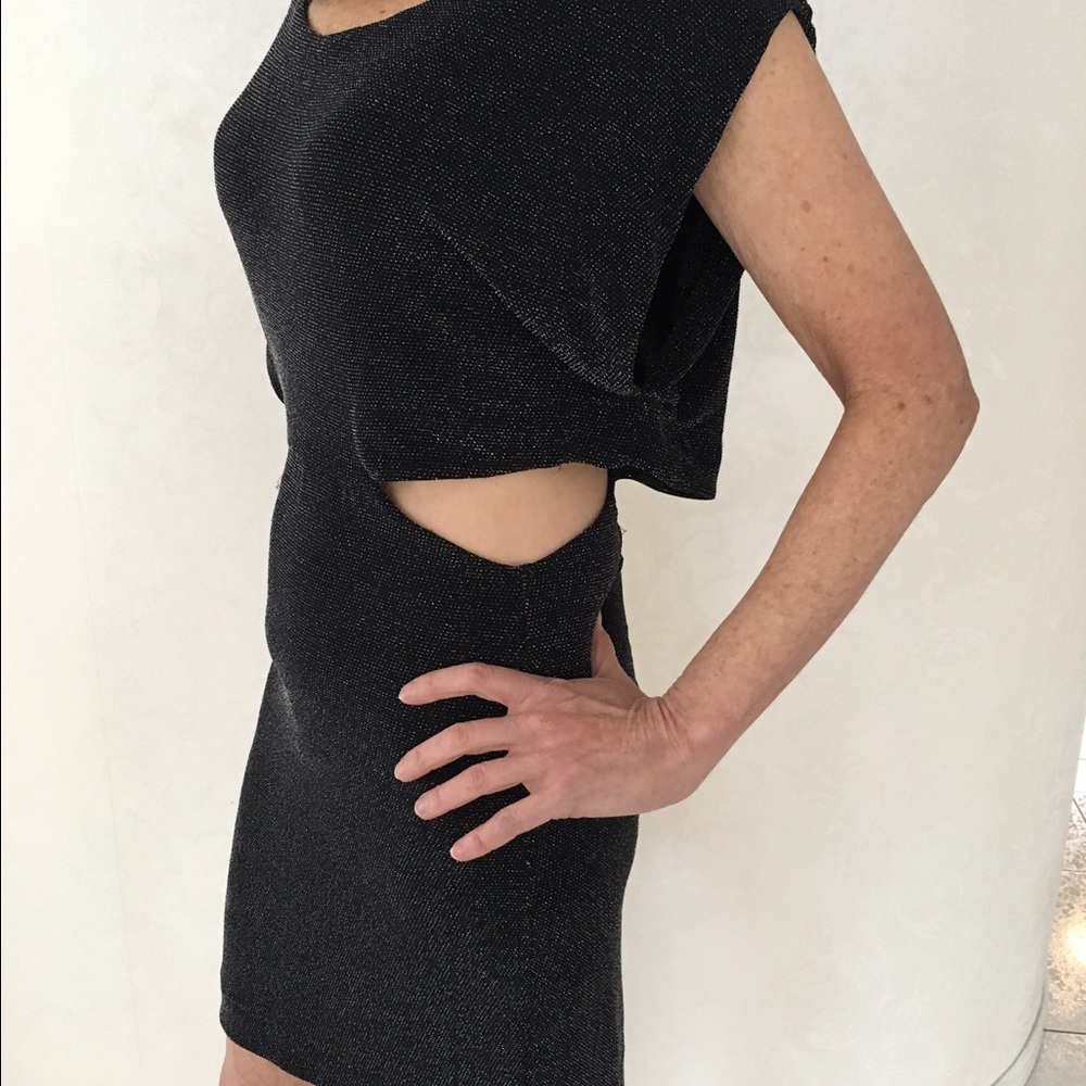 🛍SOLD🎉HP! Sparkly Cutout Dress - Picture 3 of 4