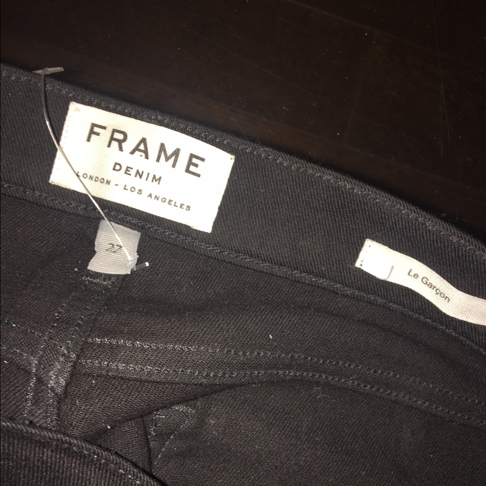 Frame Rip Blanc Jeans
