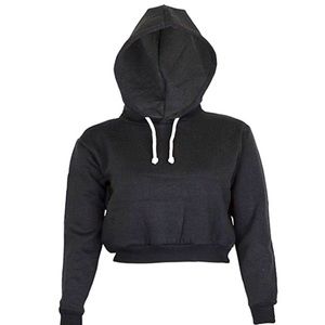 Crop top hoodie