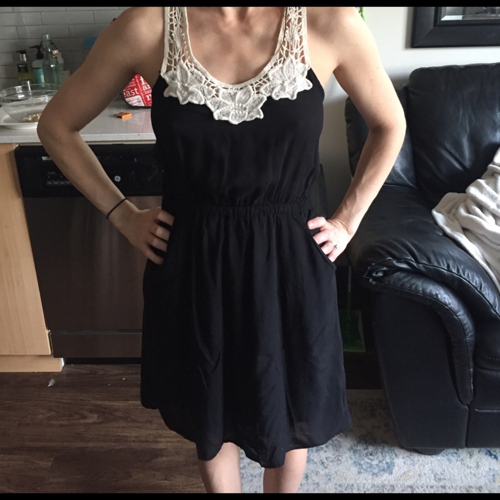 Crochet top summer dress / sundress