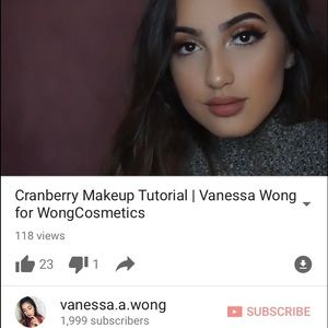Intro on my own makeup line is now up on YouTube