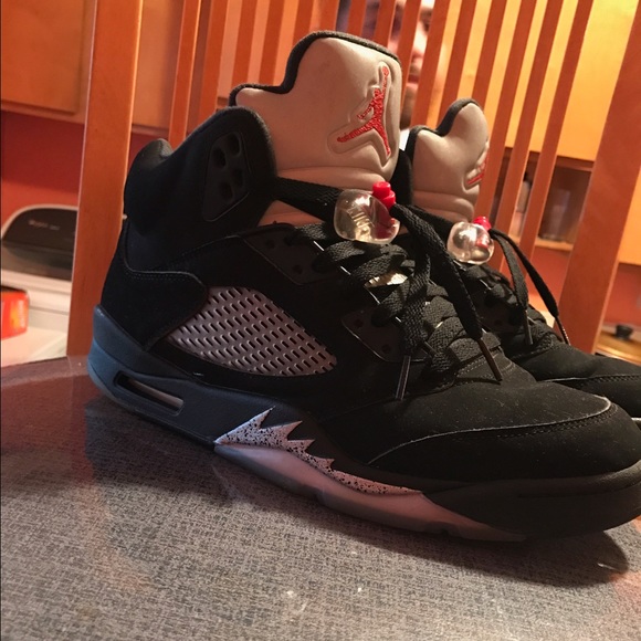 Air Jordan 5\'s (Black) sz. 10 main image 4