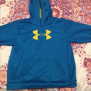 Teal Boys Under Armour Sweatshirt