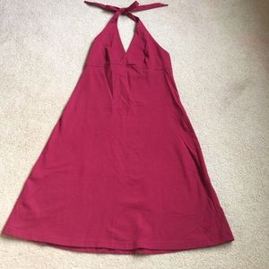 Patagonia/Watergirl red halter sun dress