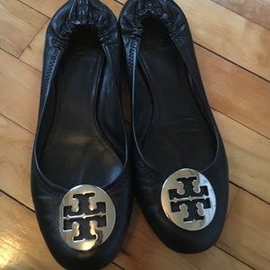 Black Tory Burch flats - size 8