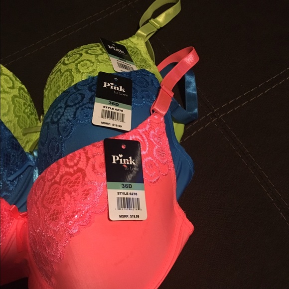 Brand New Bra BLUE AND GREEN left with padding - Picture 2 of 2