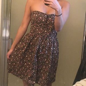 Macy's brand Strapless Floral Dress