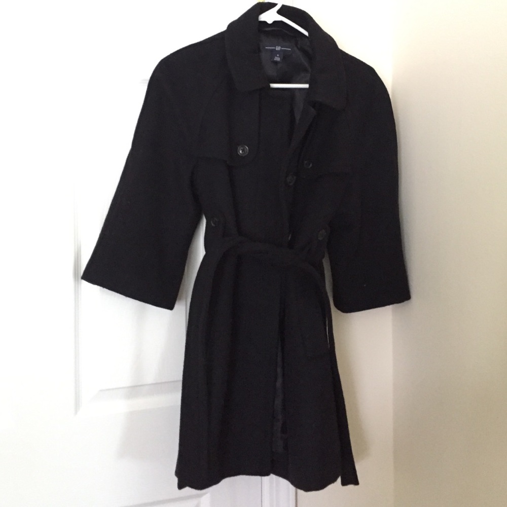 GAP WOOL JACKET NAVY SIZE SMALL