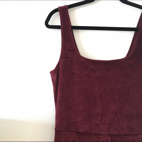 Abercrombie Stretch Velvet Swing Dress - Picture 2 of 3