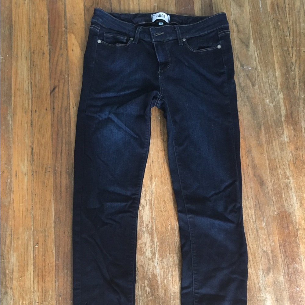 Size 29 Paige Dark Denim Skyline Skinny