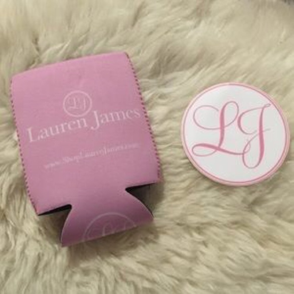 Lauren James koozie & sticker