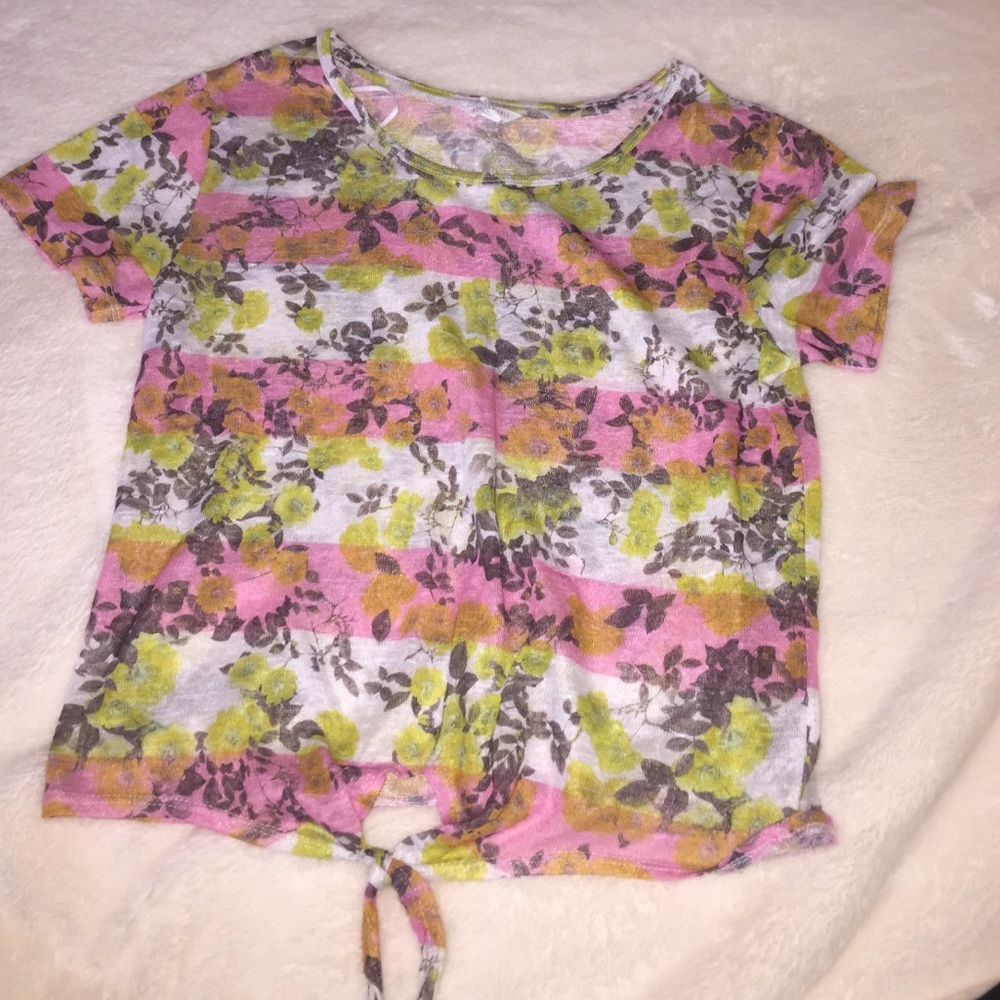 Girls Floral Top