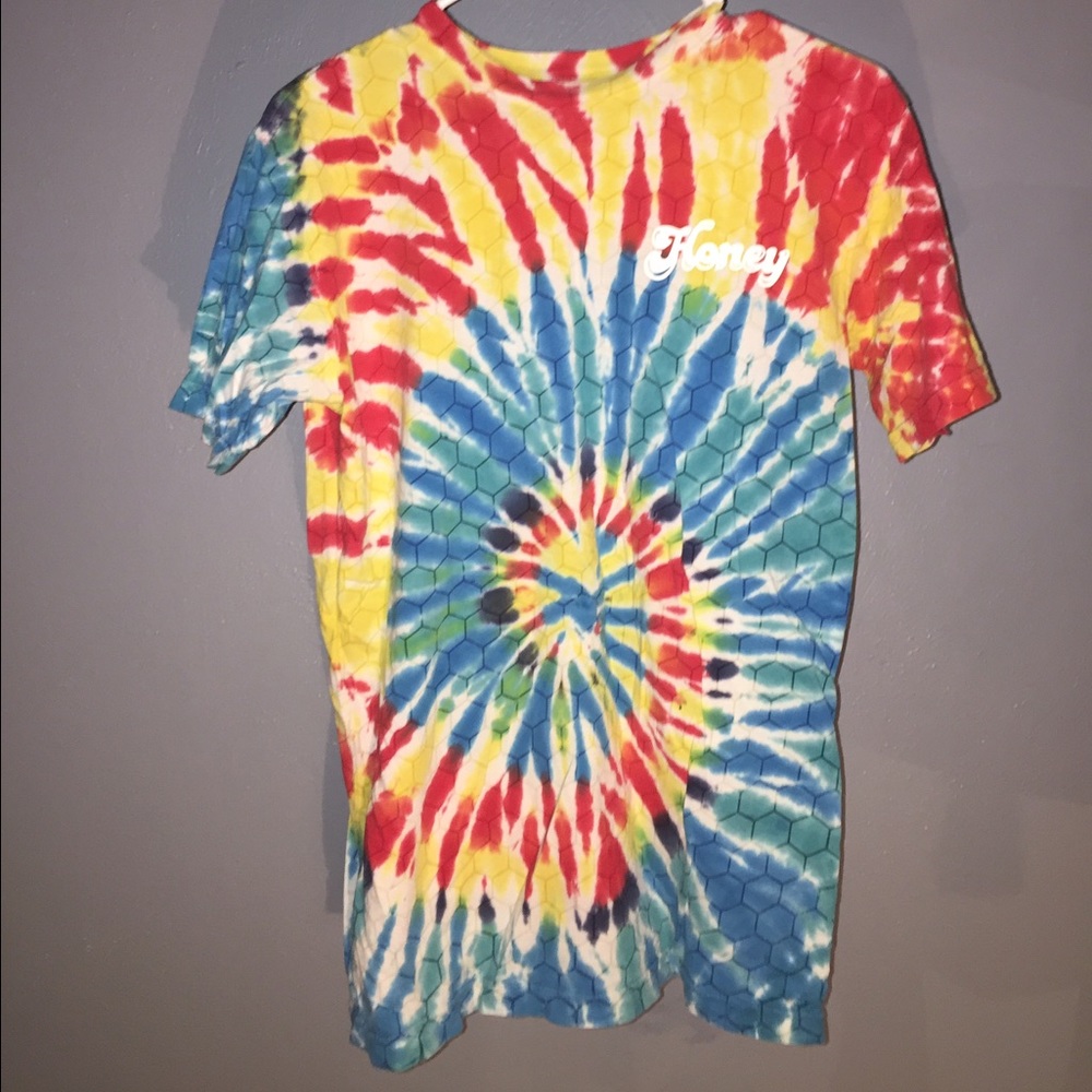 Honey tie dye shirt (rare)