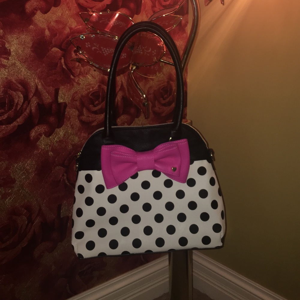 Betsey Johnson handbag.