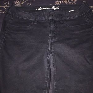 Perfect condition black jeggings