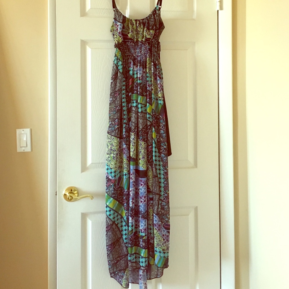 Floral Maxi with open back