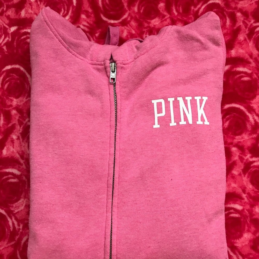 🌿 Victoria's Secret PINK XS Zip-Up Hoodie 🌿