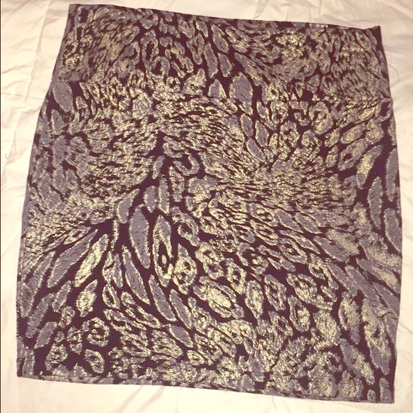 Print high waisted skirt - Picture 1 of 1
