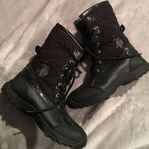 US Polo Assn snow boots LIKE NEW