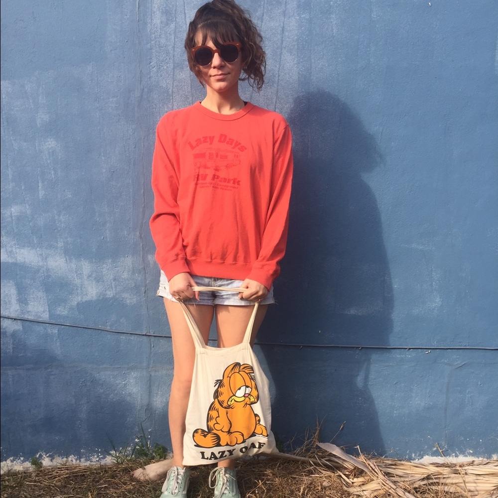 Vintage Lazy Days sweatshirt