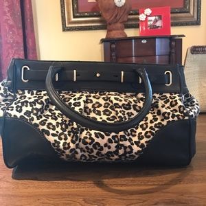 Leopard print Ann Taylor handbag