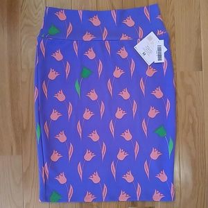 LuLaRoe Tulip Print Cassie Skirt