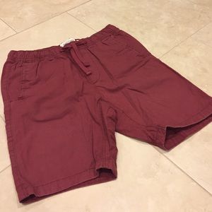 Men's Red Abercrombie Jogger Shorts - M - NWT