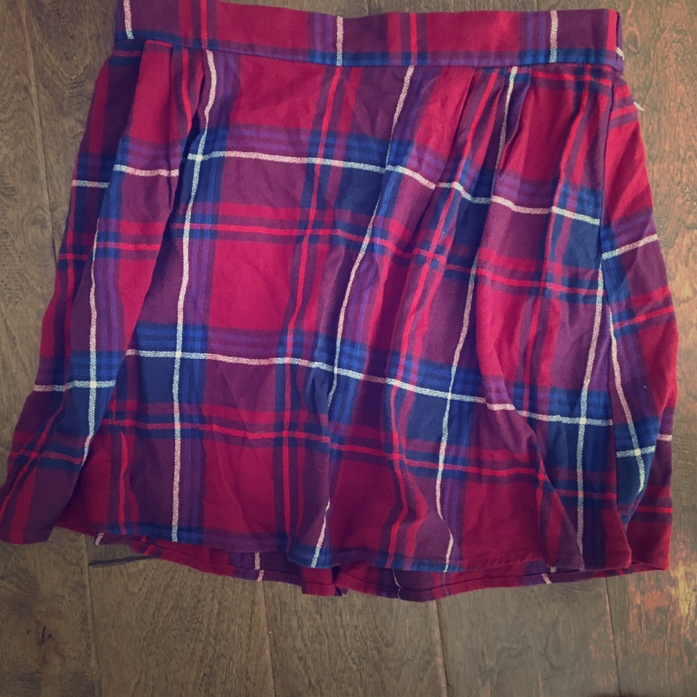 Plaid skirt