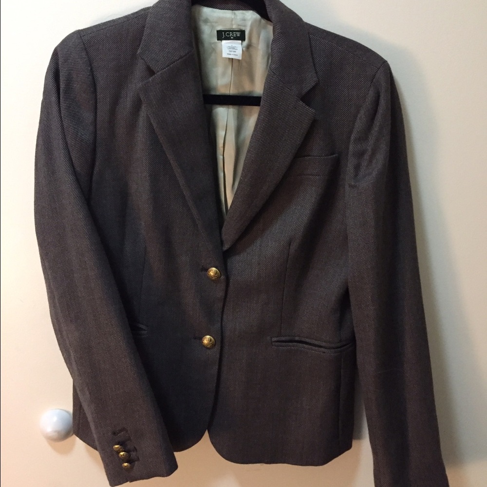 J. Crew Wool Blend Blazer