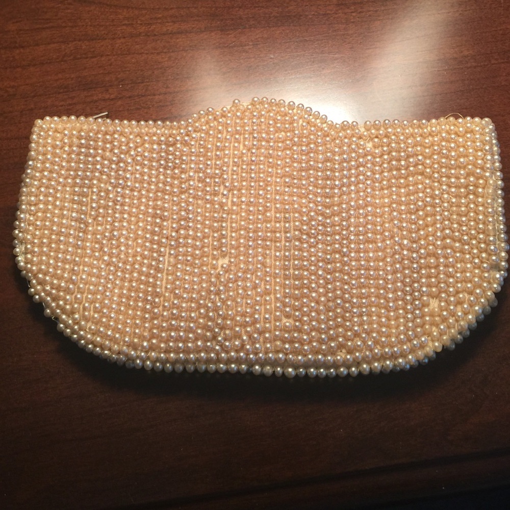Vintage beaded clutch - Picture 2 of 3