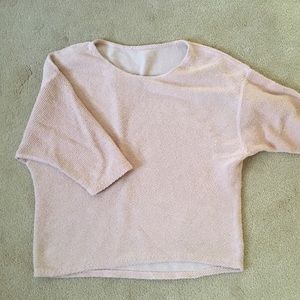 American Apparel Oversized Pink Sweater