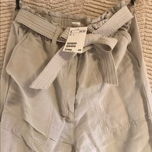 🛍SALE🛍 H&M High-Waisted Linen Pants