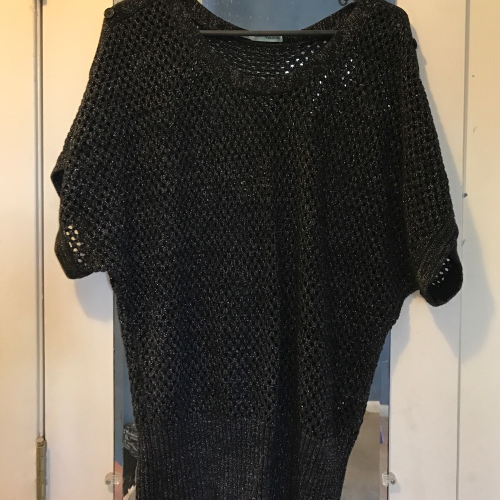 Crocheted sweater