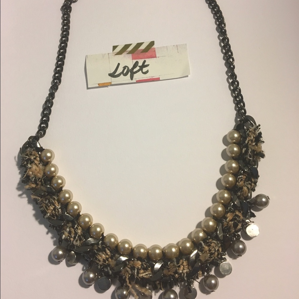 Statement necklace from Loft