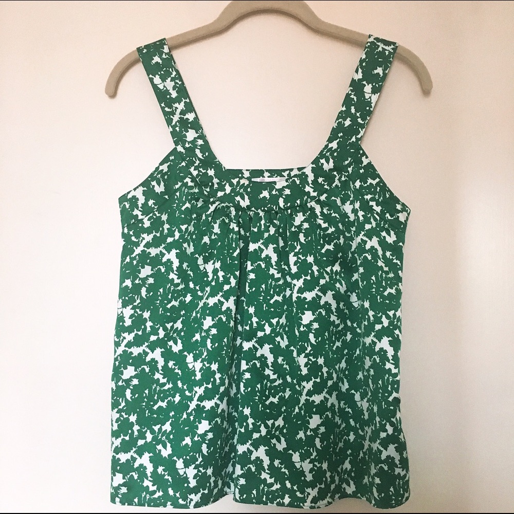 Banana Republic floral sewing tank