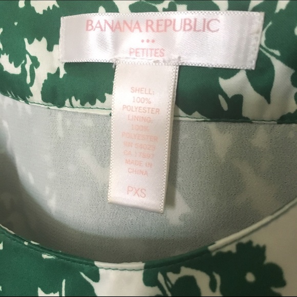 Banana Republic floral sewing tank - Picture 2 of 3