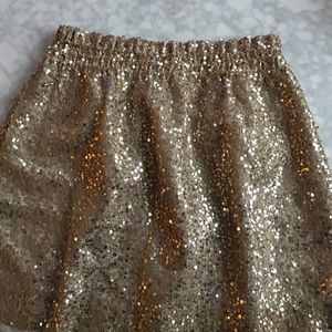 Jcrew sequin mini skirt