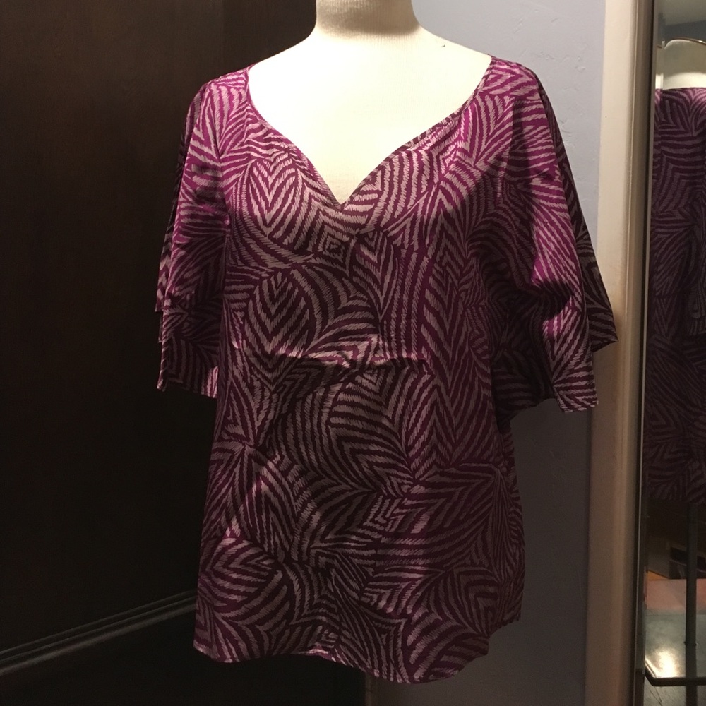 Silk Tunic Top