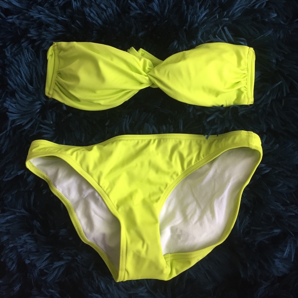 Bright Green Asos Bikini