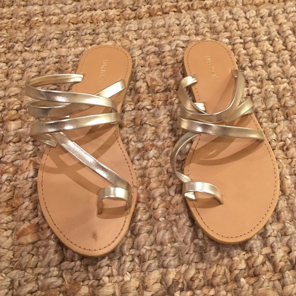 Gold Sandals