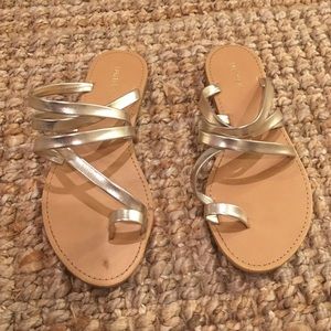 Gold Sandals