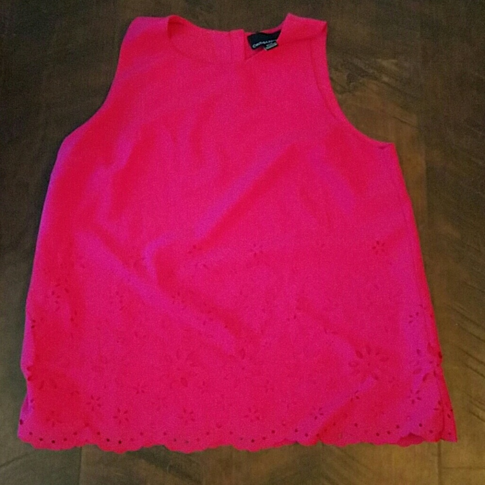 Dressy sleeveless blouse