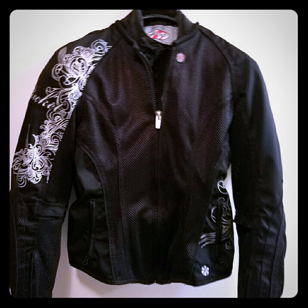 Joe Rockets Cleo 2.2 Motorcycle Jacket, size Sm.