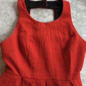 Anthropologie jacquard dress