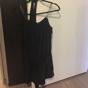 Black Express Romper