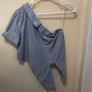 Zara one shoulder top