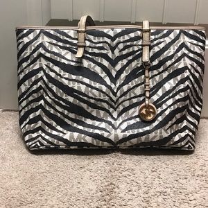 Michael Kors purse, large, used, some wear inside.