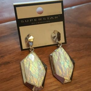 Opalecent earrings