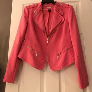 White House Black Market Motorcycle Jacket