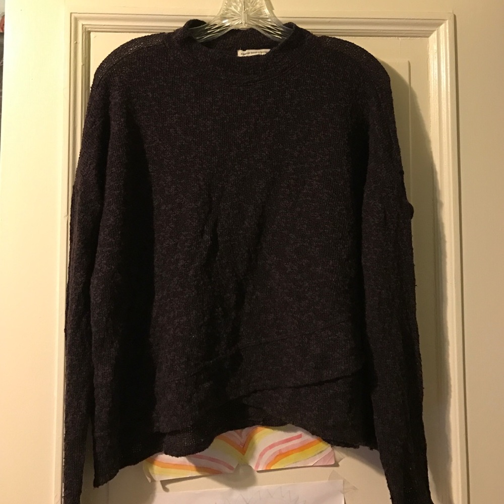 American Eagle Tiered Sweater